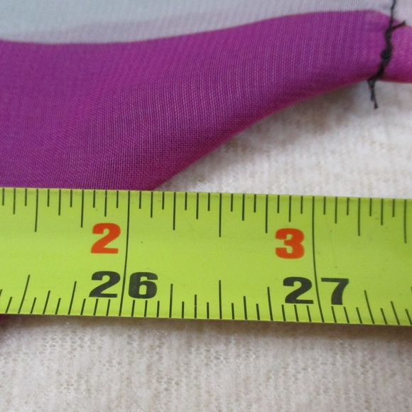 Semi Sheer Multi-Colored Top - Picture 4 of 5